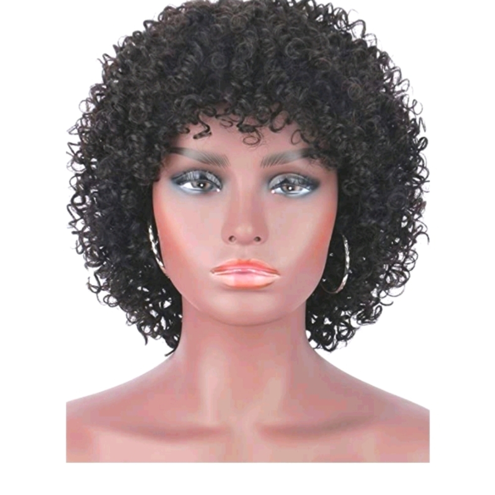Afro kinky 100% human hair wig